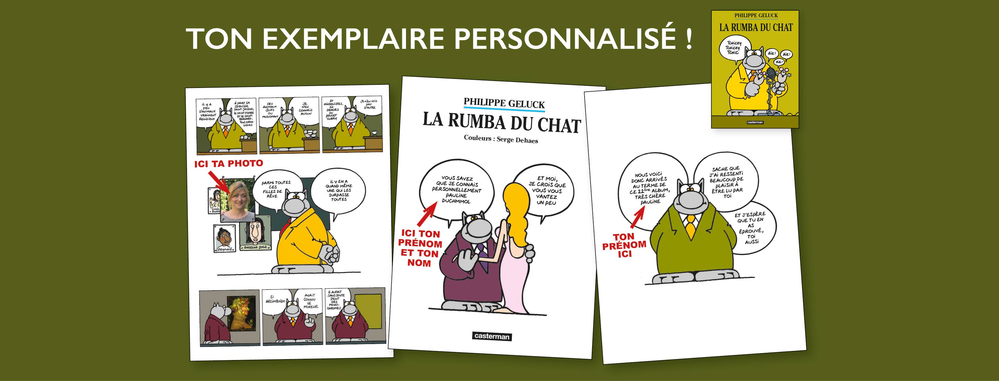 Le Dernier Album Du Chat De Geluck Personnalise Le Dernier Album Du Chat De Geluck Personnalise