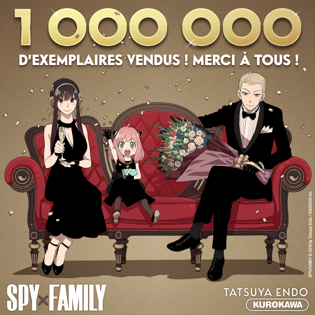 Spy x Family » : un Anime et  un Milllion !